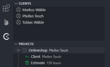 Clockify-Tracker Erweiterung